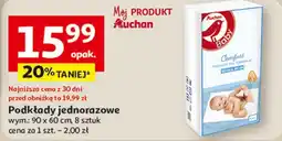 Auchan Podkłady jednorazowe oferta