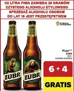 Carrefour Piwo Żubr 1768 oferta