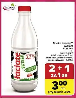 Carrefour Mleko 3.2% Łaciate oferta