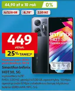 Auchan Smartfon Infinix HOT30, 5G oferta