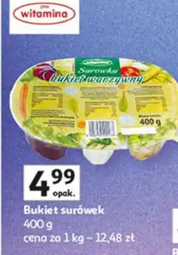 Auchan Surówka bukiet warzywny Witamina oferta
