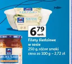 Auchan Tzatziki z ogórkiem i czosnkiem Seko oferta