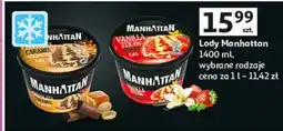 Auchan Lody strawberry & vanilla Manhattan (Nestle) oferta