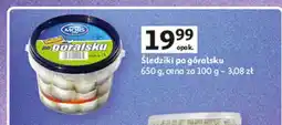 Auchan Śledziki po góralsku Mors Ryby oferta
