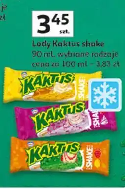Auchan Lody shake śmietanka-mango Nestle Kaktus oferta
