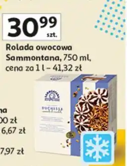 Auchan Rolada owocowa Sammontana oferta