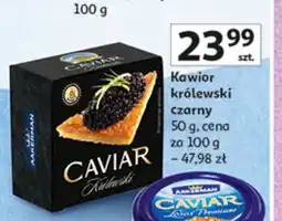 Auchan Kawior królewski czarny Aakerman oferta