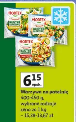 Auchan Warzywa na patelnię z przyprawą włoską Hortex oferta