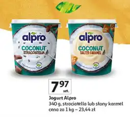 Auchan Jogurt kokosowy słony karmel Alpro oferta