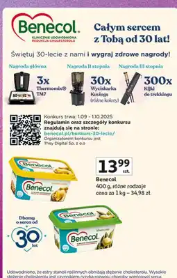 Auchan Margaryna Benecol O Smaku Masła oferta