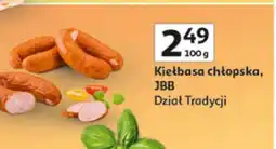 Auchan Kiełbasa chłopska Jbb Bałdyga oferta