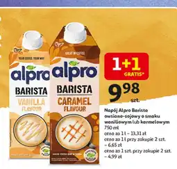 Auchan Napój karmelowy Alpro Barista oferta