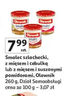 Auchan Smalec z mięsem i suszonymi pomidorami Olewnik oferta
