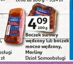 Auchan Boczek mocno wędzony Morliny oferta