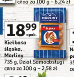 Auchan Kiełbasa śląska Morliny oferta