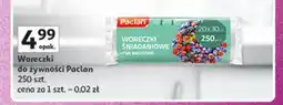 Auchan Woreczki do żywności 20x30 Paclan oferta