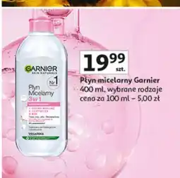 Auchan Płyn micelarny do skóry wrażliwej Garnier Skin Naturals oferta
