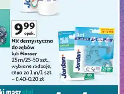 Auchan Nić dentystyczna medium 25 m Jordan Expand Fresh oferta