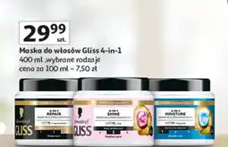 Auchan Maska do włosów Gliss Kur Moisture oferta