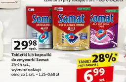 Auchan Tabletki do zmywarki Somat All In 1 oferta