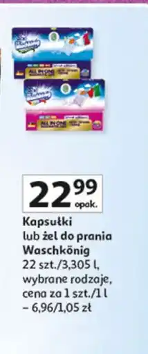 Auchan Żel do prania color Der Waschkonig oferta