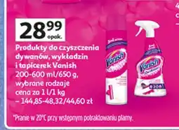 Auchan Spray do dywanów i tapicerki Vanish Oxi Action oferta