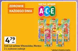 Auchan Sok marchewkowy Hortex Vitaminka oferta