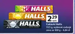 Auchan Dropsy fruit flavor mix colors Halls oferta