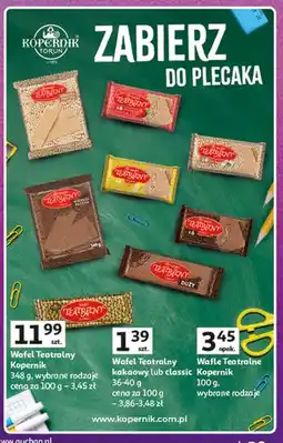 Auchan Wafel teatralny Kopernik oferta