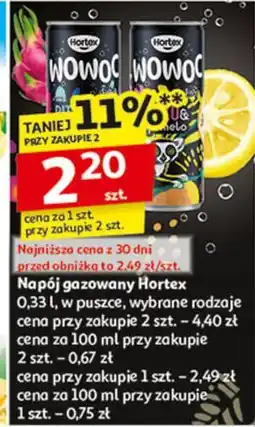 Auchan Napój pomelo Hortex Wowoc oferta