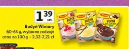 Auchan Budyń malinowy z cukrem Winiary oferta
