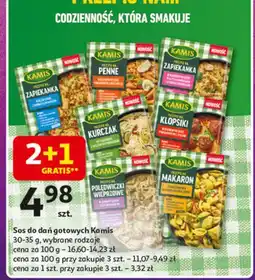 Auchan Klopsiki w kremowym sosie pomidorowym z ziołami Kamis Przepis Na oferta