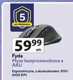 Auchan Myszka bezprzewodowa fyda Trust oferta