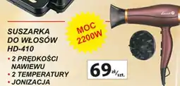 Auchan Suszarka do włosów hd410 Łucznik oferta