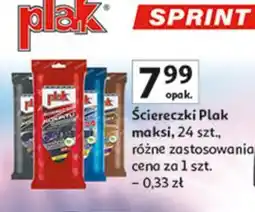 Auchan Ściereczki do kokpitu nabłyszczające Plak oferta