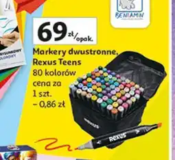 Auchan Markery dwustronne Rexus oferta