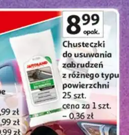 Auchan Chusteczki do różnych powierzchni Autoland oferta