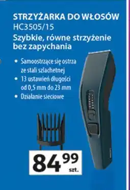 Auchan Strzyżarka series 3000 hc3505/15 Philips oferta