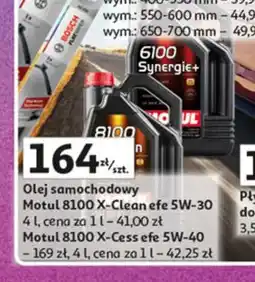 Auchan Olej silnikowy 8100 x-cess 5w40 Motul oferta