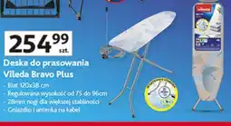 Auchan Deska do prasowania bravo plus Vileda oferta