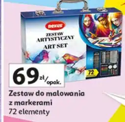 Auchan Zestaw do malowania markerami Rexus oferta