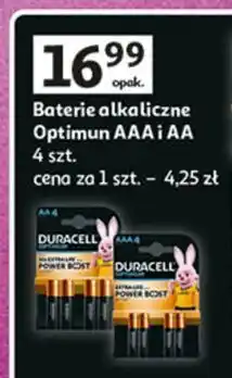 Auchan Baterie aaa/lr3 Duracell oferta