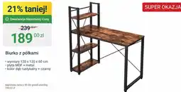 ERLI Biurko z półkami oferta