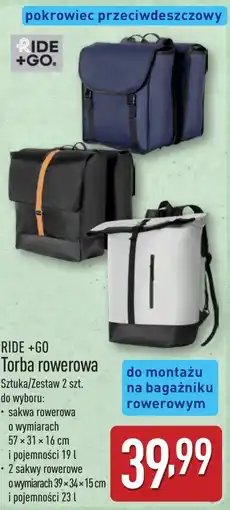 ALDI Torba rowerowa Ride + Go oferta