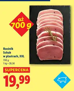 Lidl Schab w plastrach XXL Rzeźnik oferta