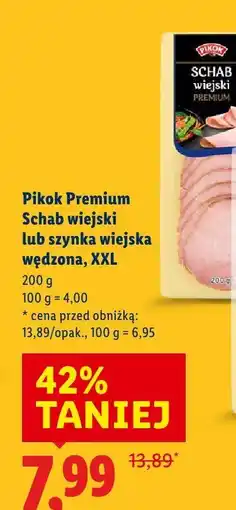 Lidl Schab wiejski XXL Pikok Premium oferta