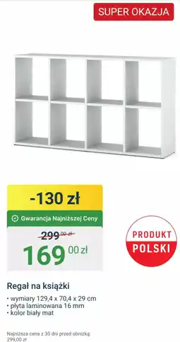 ERLI Regał na książki oferta