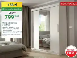 ERLI Szafa przesuwna z lustrem oferta
