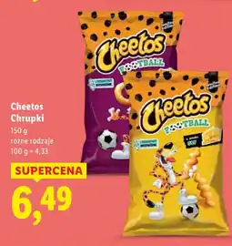 Lidl Chrupki Cheetos różne rodzaje oferta