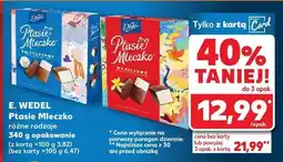 Kaufland Ptasie mleczko E.Wedel oferta